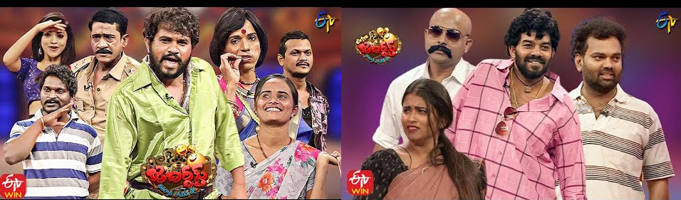 sudigali sudheer,jabardasth,hyper aadi,pushpa movie spoof,extra jabardasth  అక్కడ హైపర్ ఆది, ఇక్కడ సుడిగాలి సుధీర్